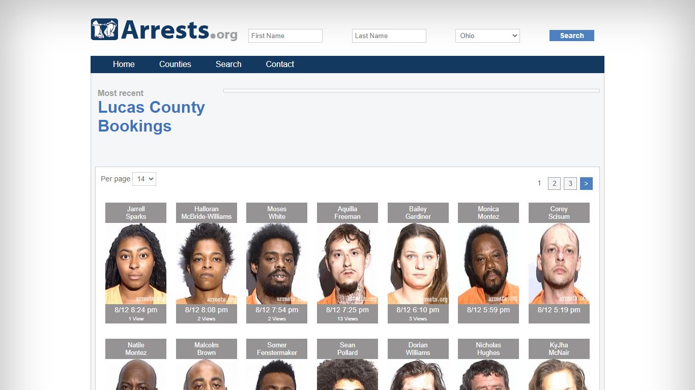 Lucas County Arrests and Inmate Search