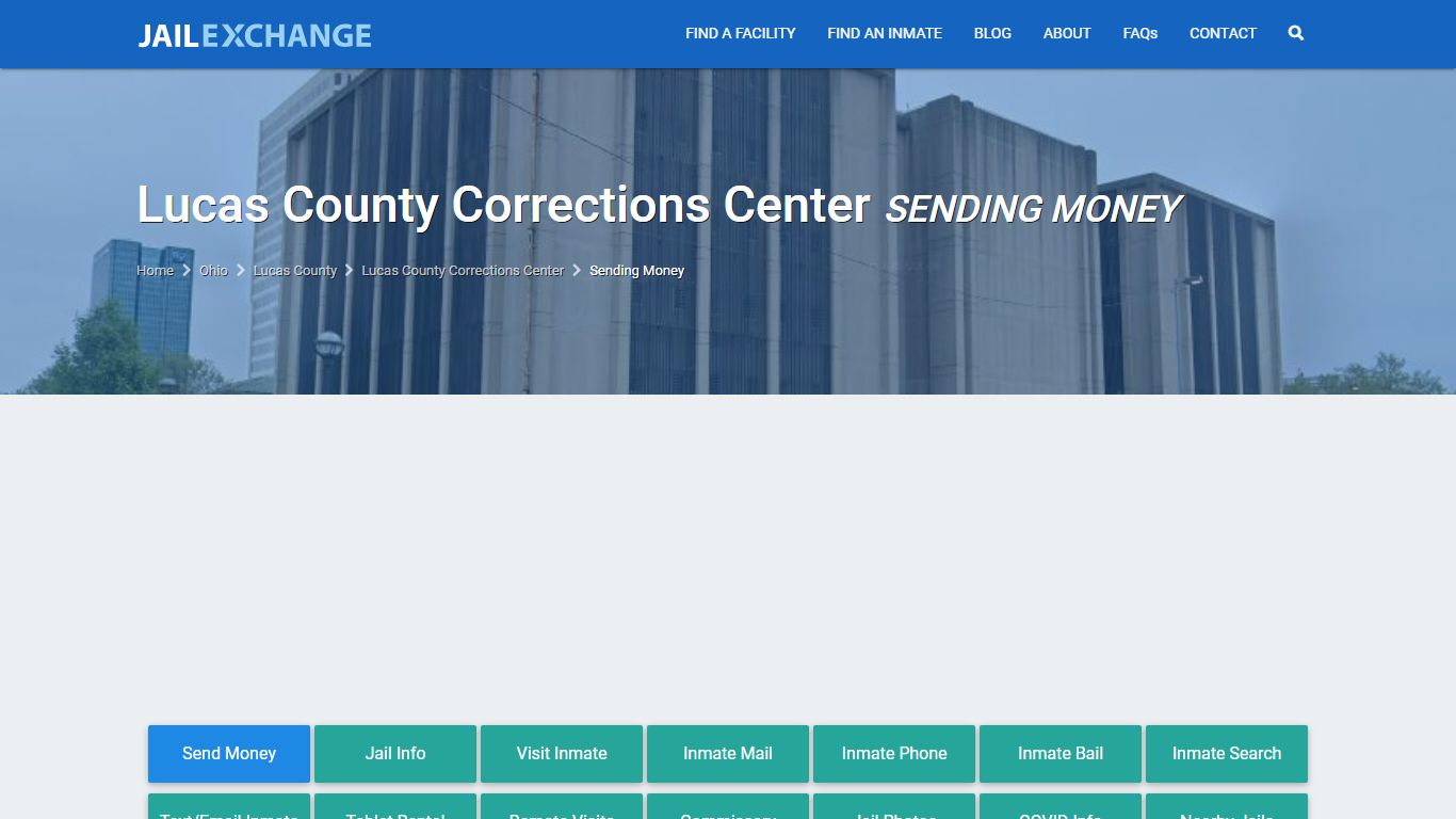 Lucas County Corrections Center How to Send Inmate Money ...